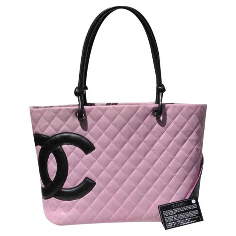 chanel pink purses|chanel purses pink and black.